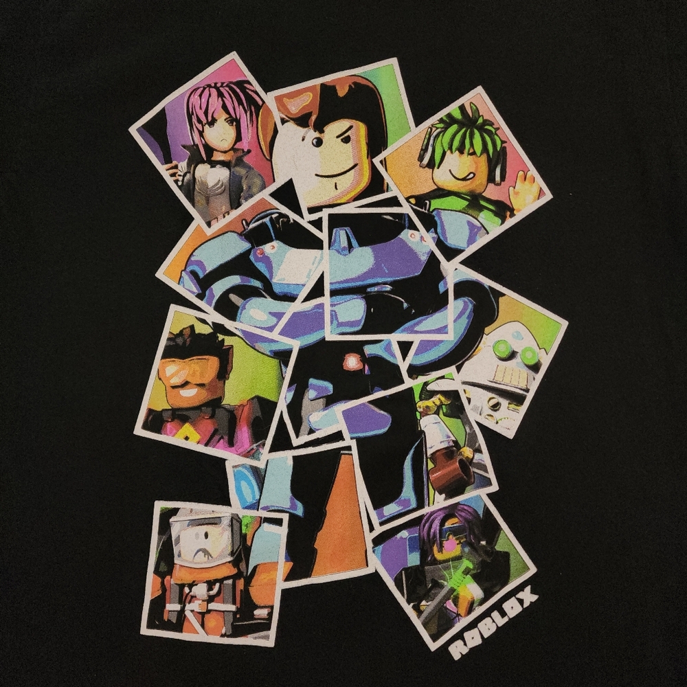 Roblox Youth Large 14/16 T-Shirt - Black
